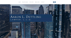 Desktop Screenshot of dettlinglaw.com